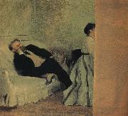 Edgar Degas Mr Edward and Mis Edward oil painting reproduction